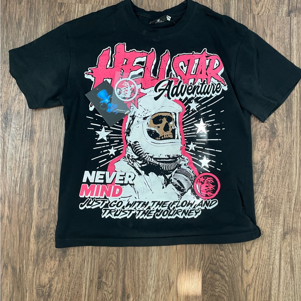 Black Hellstar Adventure Shirt Small